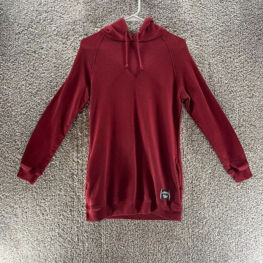 Nike Sweatshirt Womens Extra Small Long Hoodie The Athletic Dept Swoosh Logo